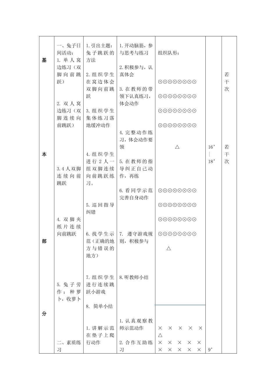 连续先前跳跃教案_第2页