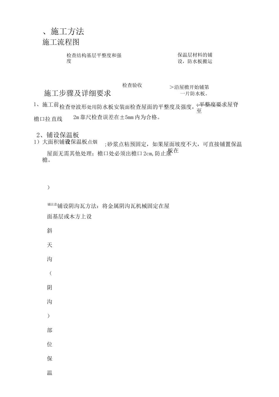 波形沥青防水板施工工法_第2页