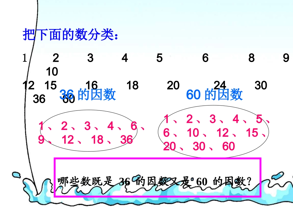 人教五年级下-最大公因数(短除法)_第1页