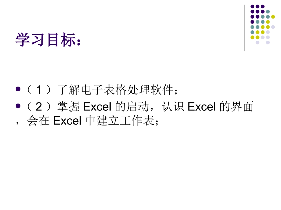 第九课初识电子表格_第2页
