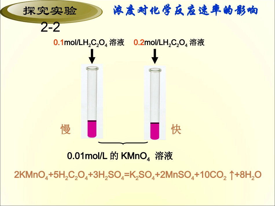 化学选4-2-22《影响化学反应速率的因素》实验探究_第3页