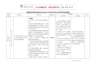 道路危险货物运输企业安全生产达标考评方法和考评实施细则