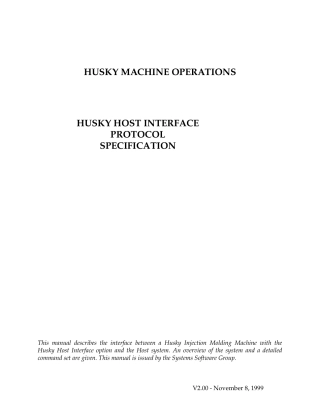 PROTOCOLSPECIFICATION设备对接协议