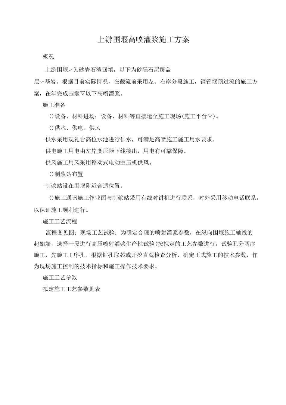 高喷灌浆施工方案_第1页