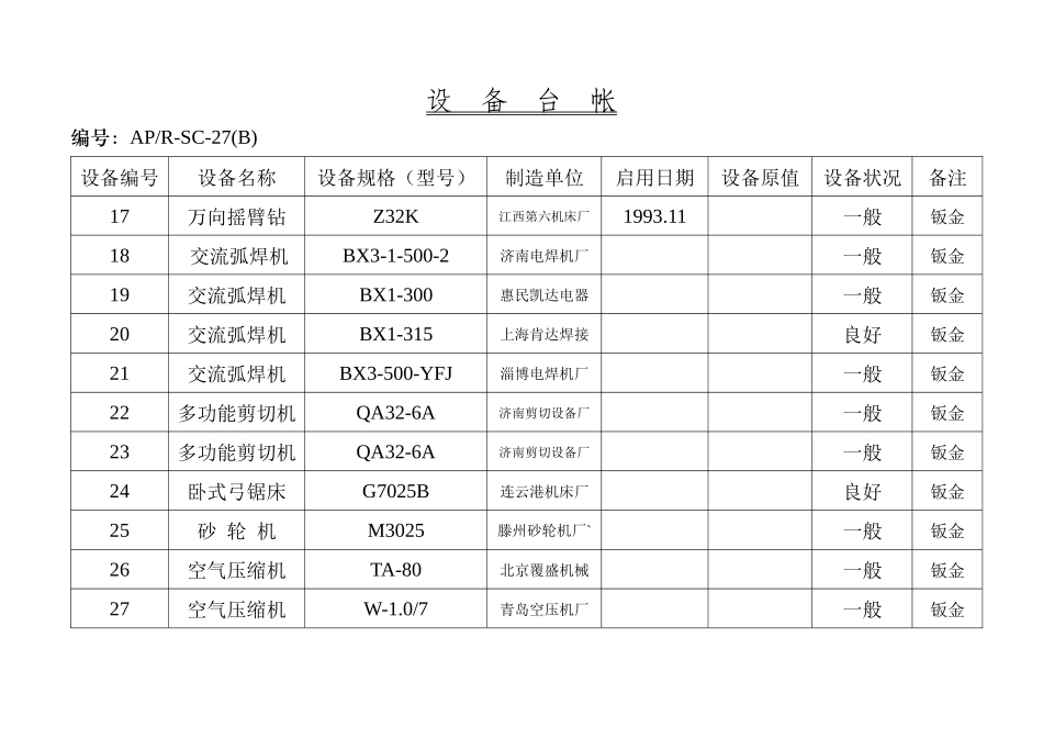 鲁源设备台账_第3页