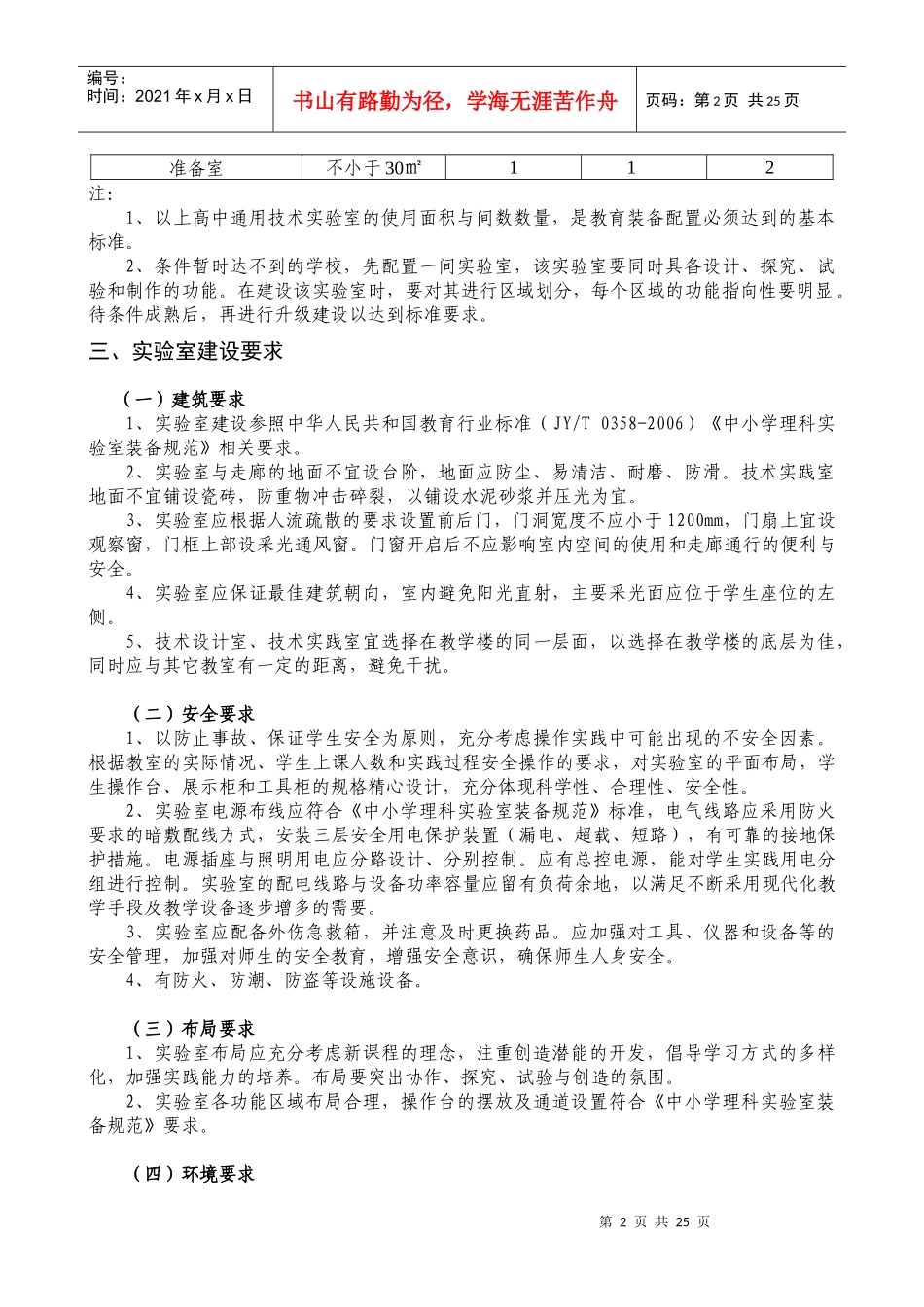 贵州省普通高中通用技术(必修模块)实验室建设规范_第3页