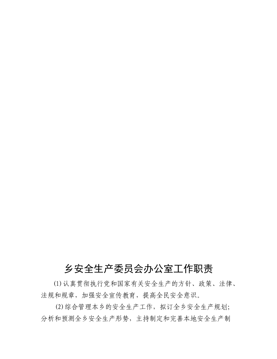 安全生产职责 Microsoft Word 文档_第2页
