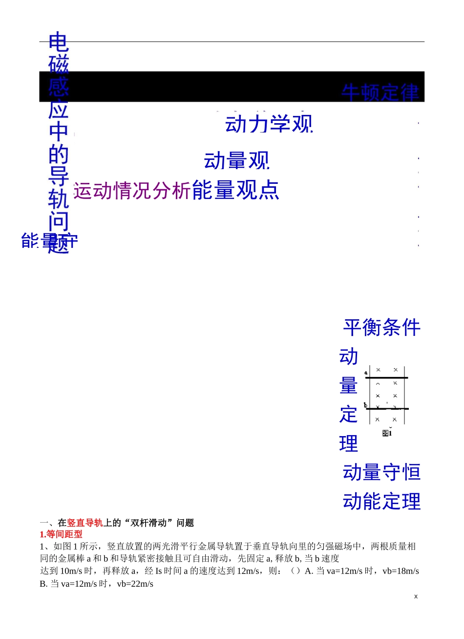 双杆切割磁感线模型_第2页