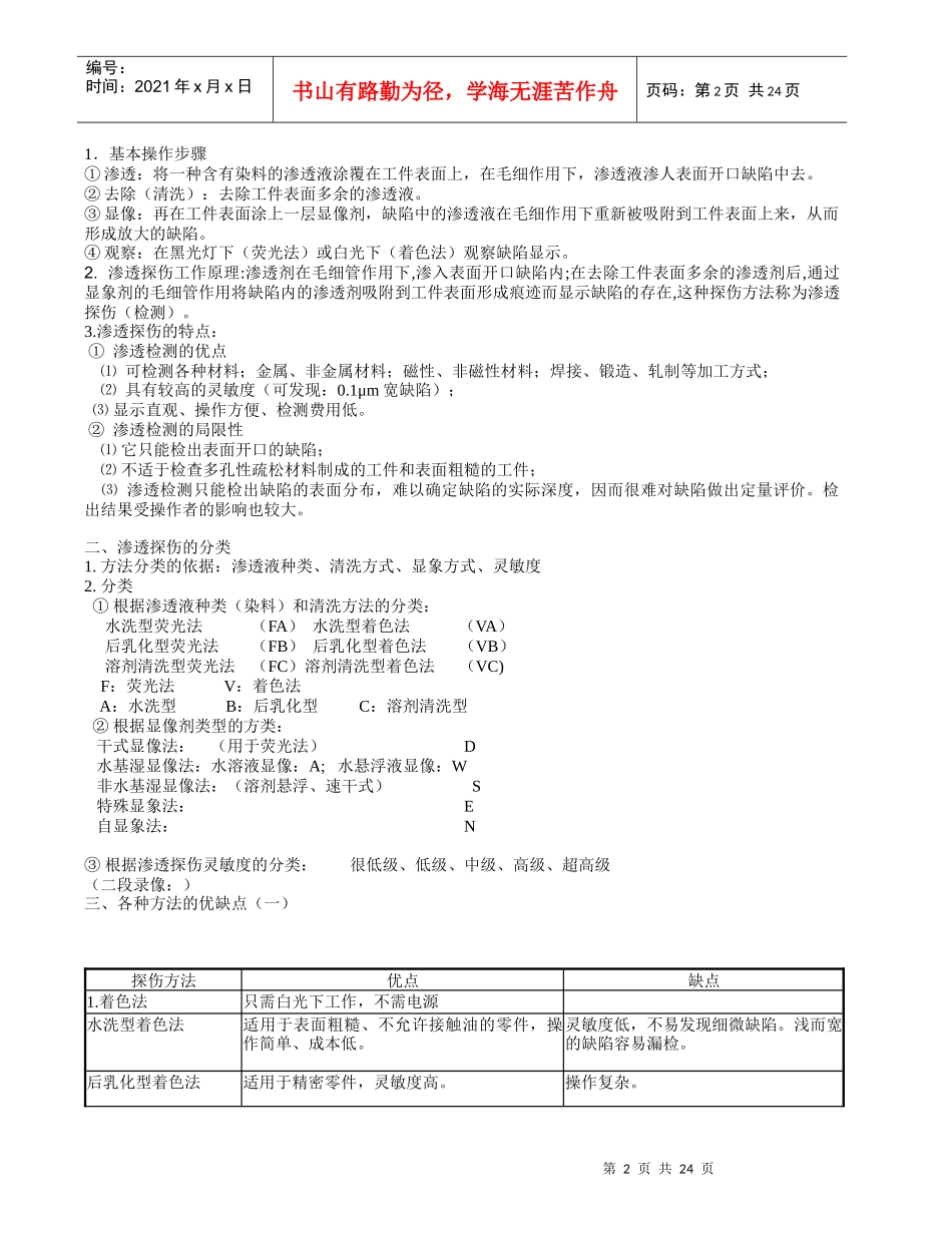 特种设备无损检测三级培训课件 屠耀元课件_第2页
