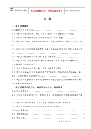 XXXX公司安全设施设计专篇