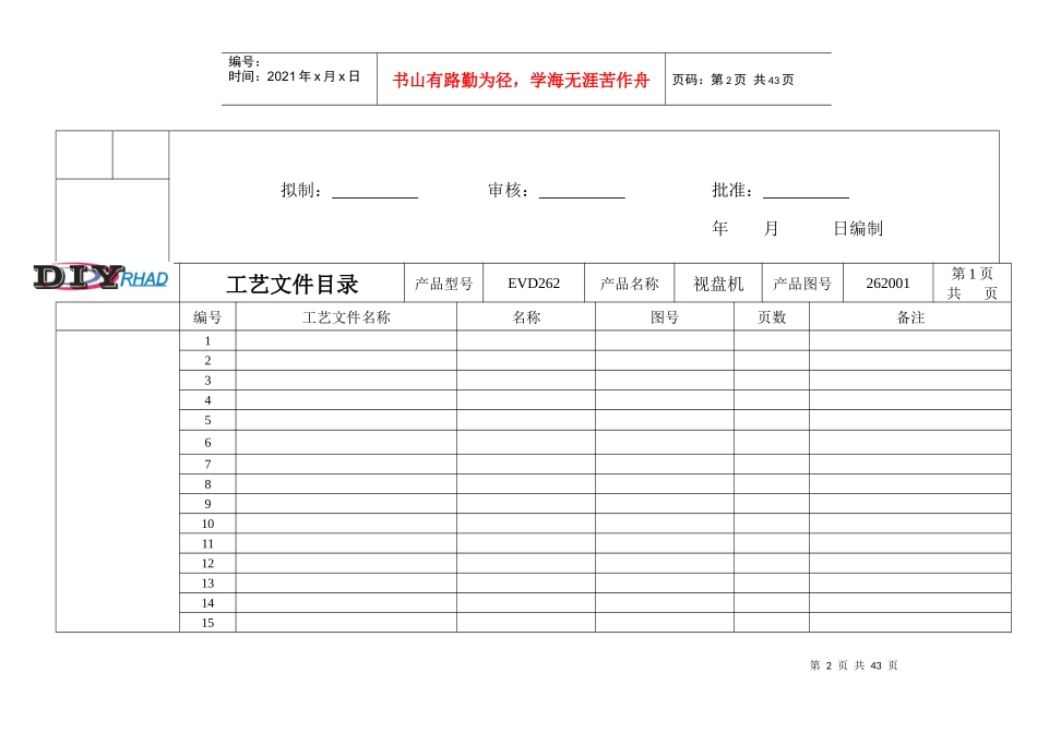 生产工艺流程卡(XXXX-03-25)_第2页