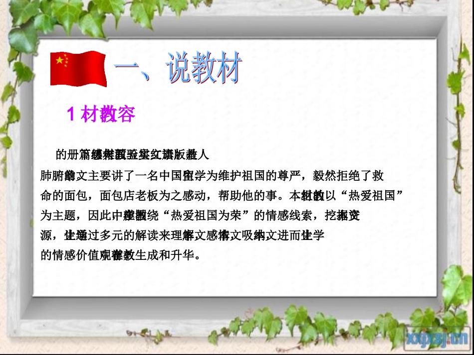 《一面五星红旗》说课稿 (2)_第3页