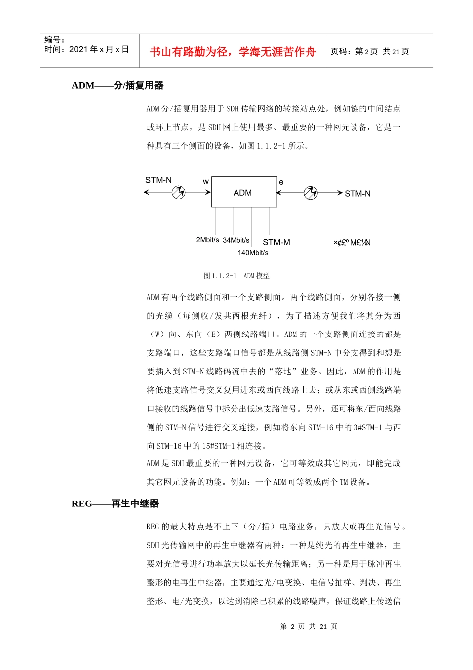 SDH设备的逻辑组成(1)_第2页