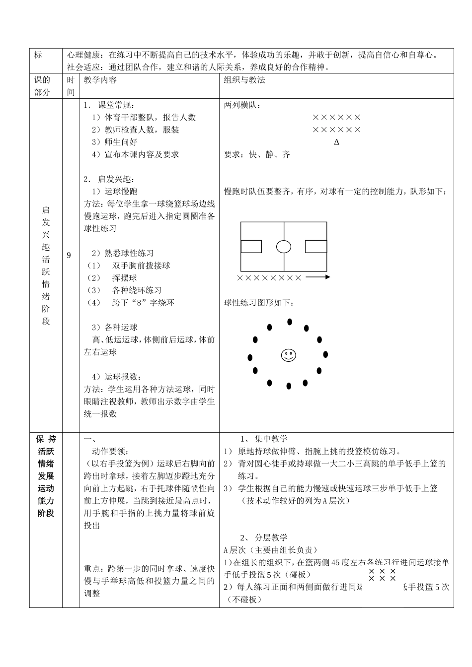 篮球校本课程教案_第2页
