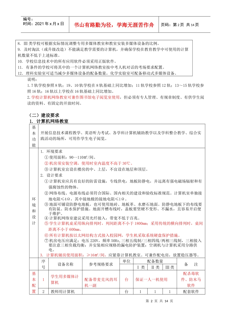 新初中信息技术装备标准_第2页