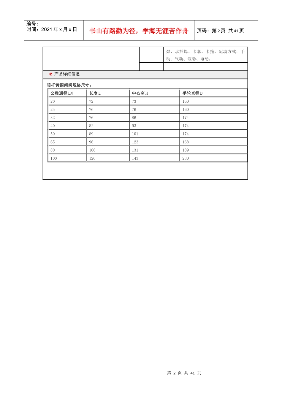 a28w-16t全铜安全阀_第2页