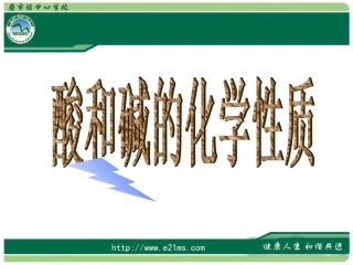 酸和碱的化学性质