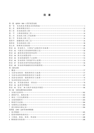 300mw发电机检修工艺规程