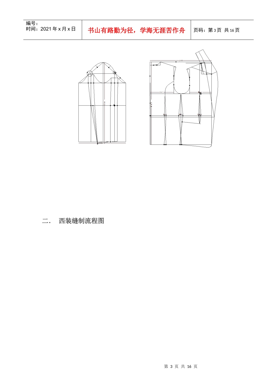 女西服工艺报告_第3页