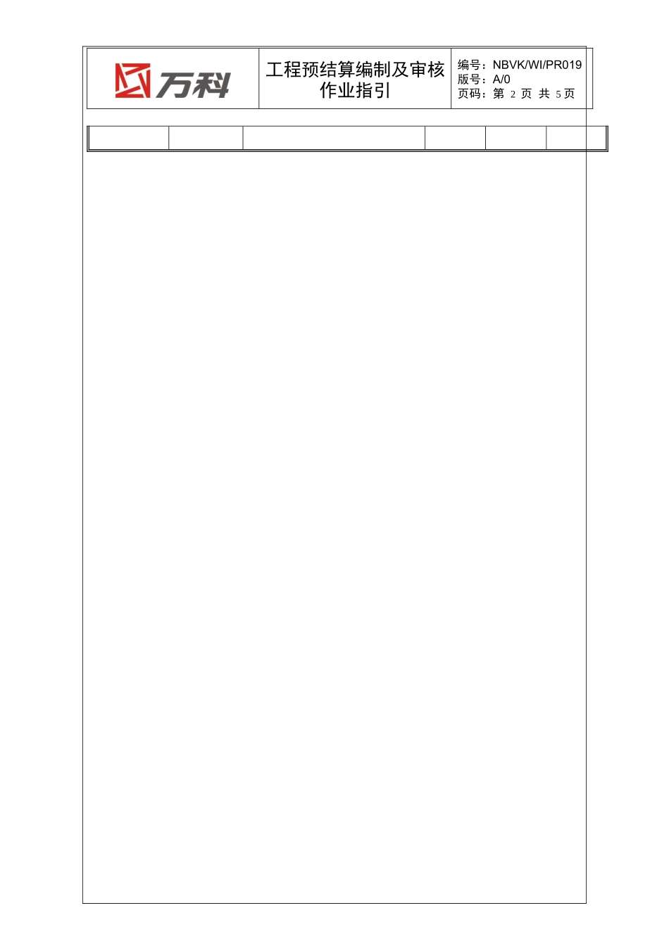 NBVK-WI-PR019工程预结算编制及审核作业指引_第2页