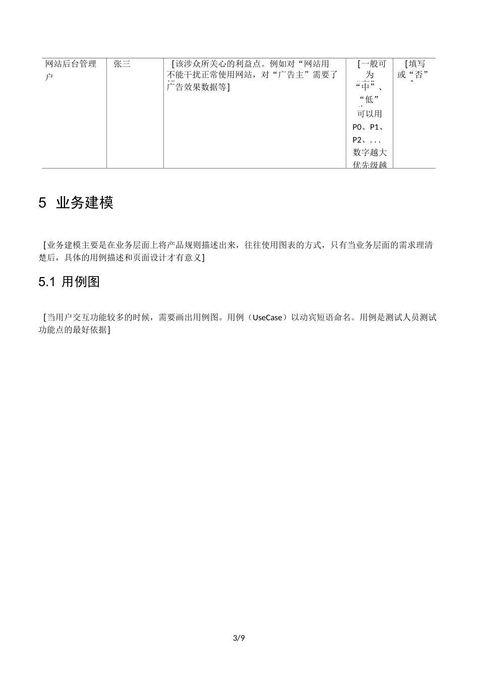 产品需求文档模板_第3页