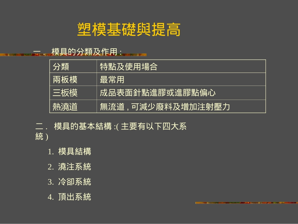 塑模设计基础与提高_第1页