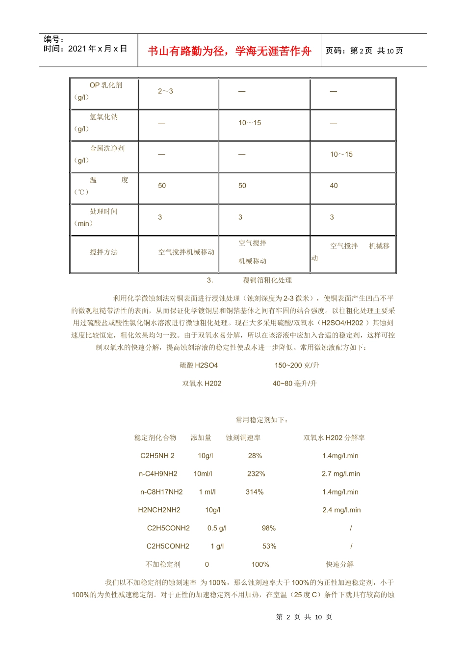 PCB化学镀铜工艺流程_第2页