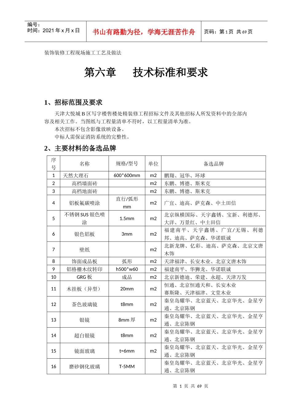装饰装修工程现场施工工艺及做法_第1页