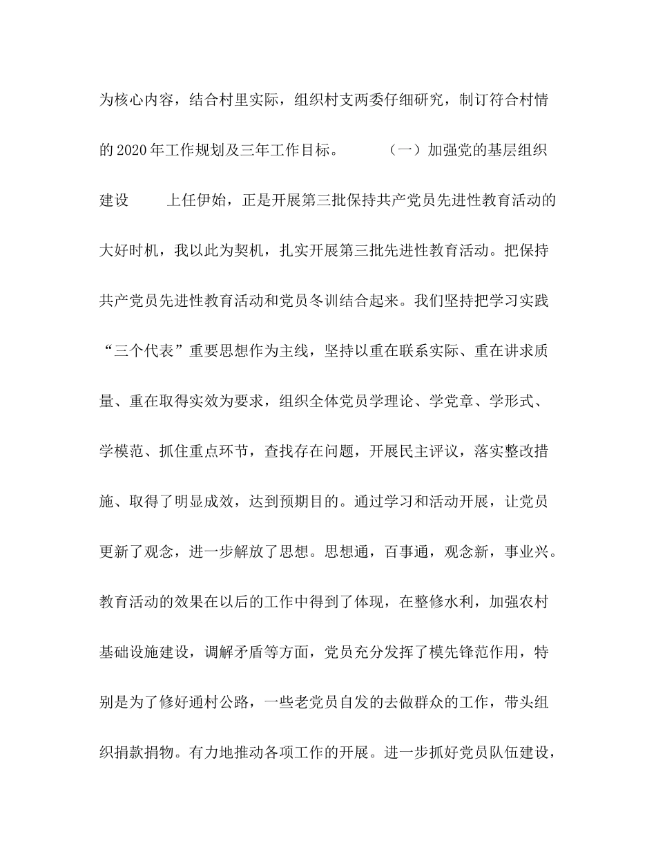 村党支部书记终工作总结_第2页