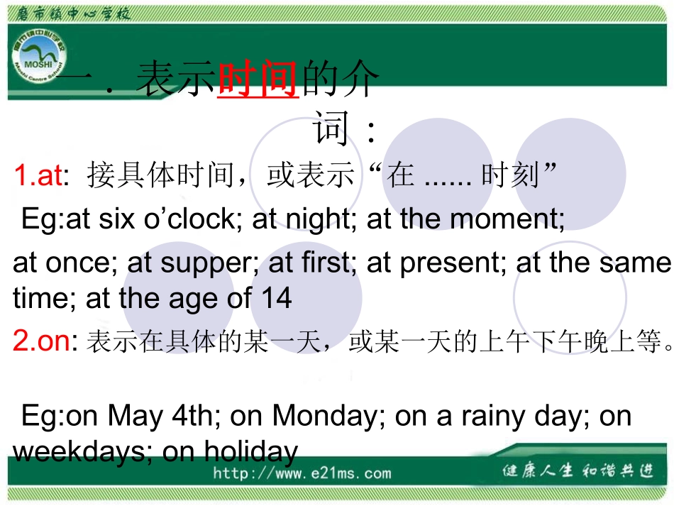 中考复习-介词_第2页