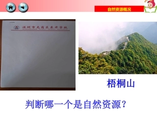 自然资源概况