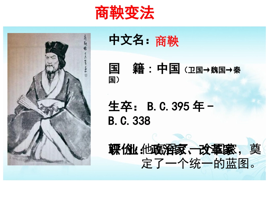 中外历史上的著名改革专题复习_第3页