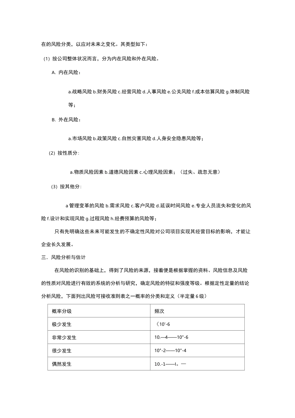 风险管理计划书_第2页