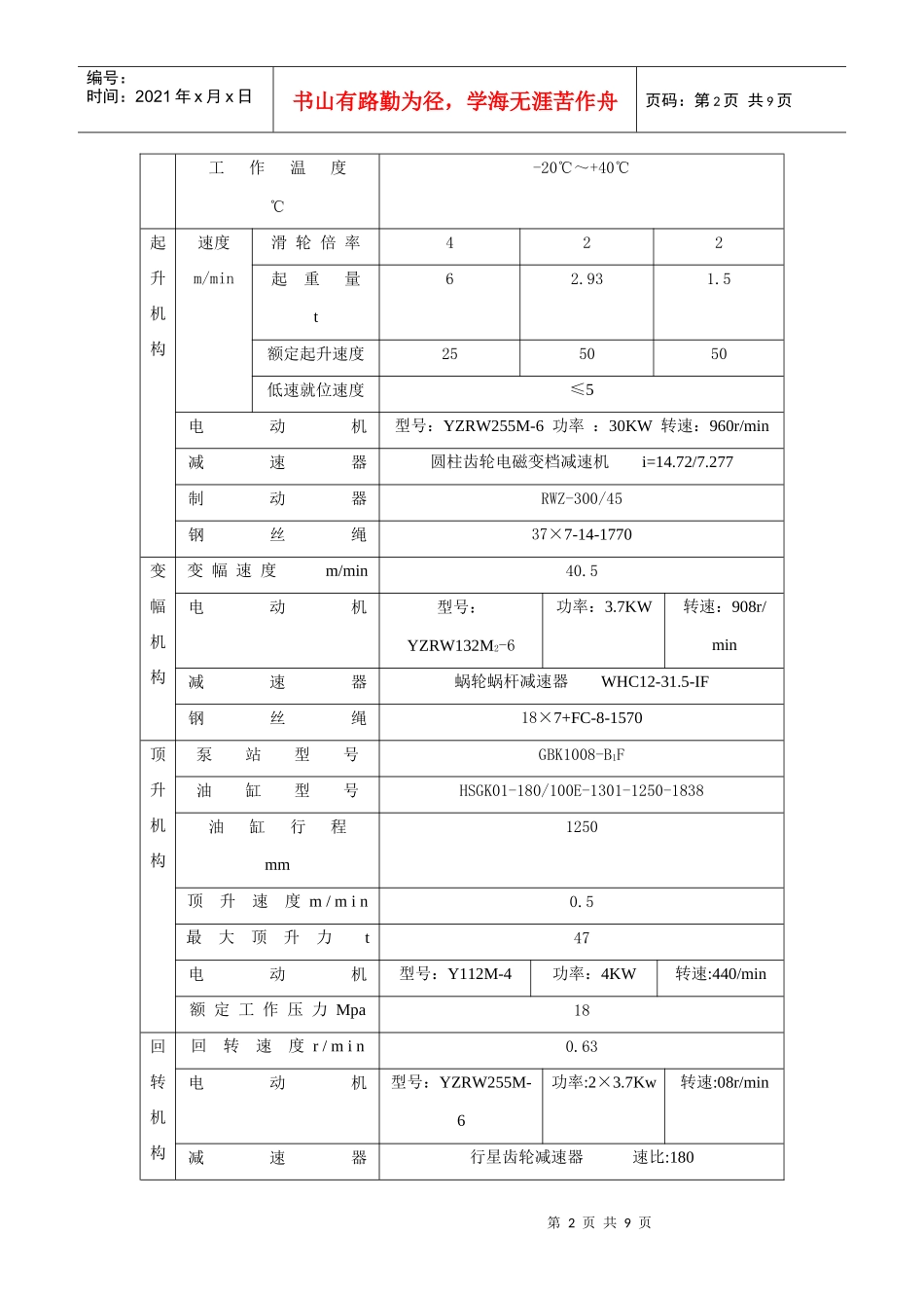 QTZ100(6015)塔式起重机安装、拆卸工艺_第2页