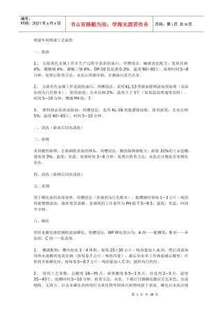 喷漆车间喷漆工艺流程--wangxiaowangxi
