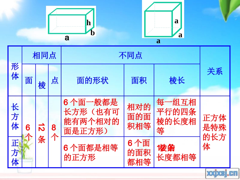 人教新课标数学六年级下册《立体图形的复习》PPT课件_第3页