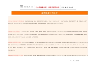 植物提取工艺公开