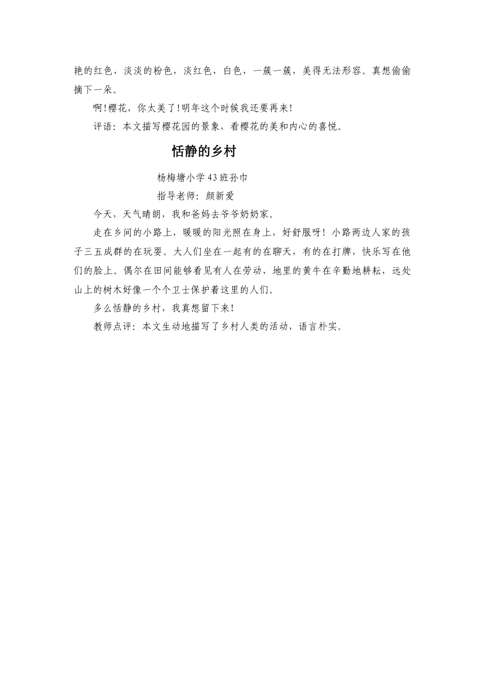 二年级下册小学生习作_第3页