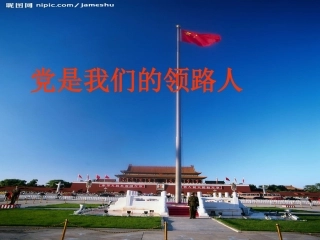 党是我们的领路人3