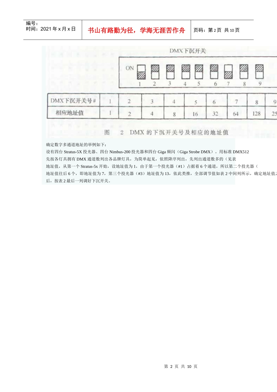 歌舞厅中的灯光和视频设备_第2页