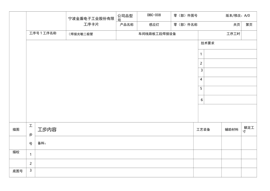 工序卡片模板_第1页