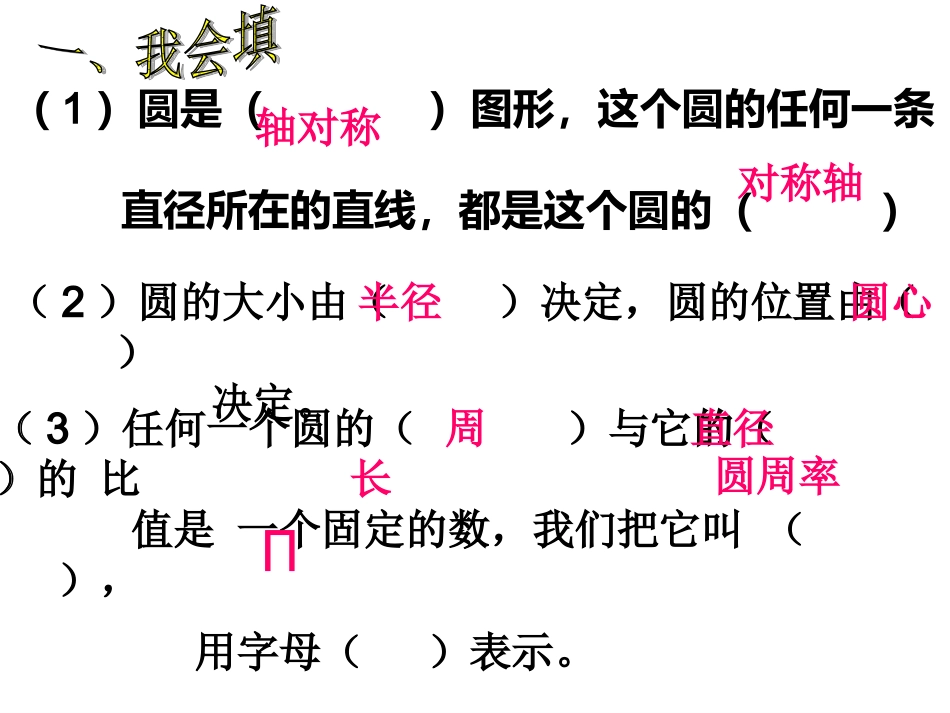 复习圆的周长和面积_第2页