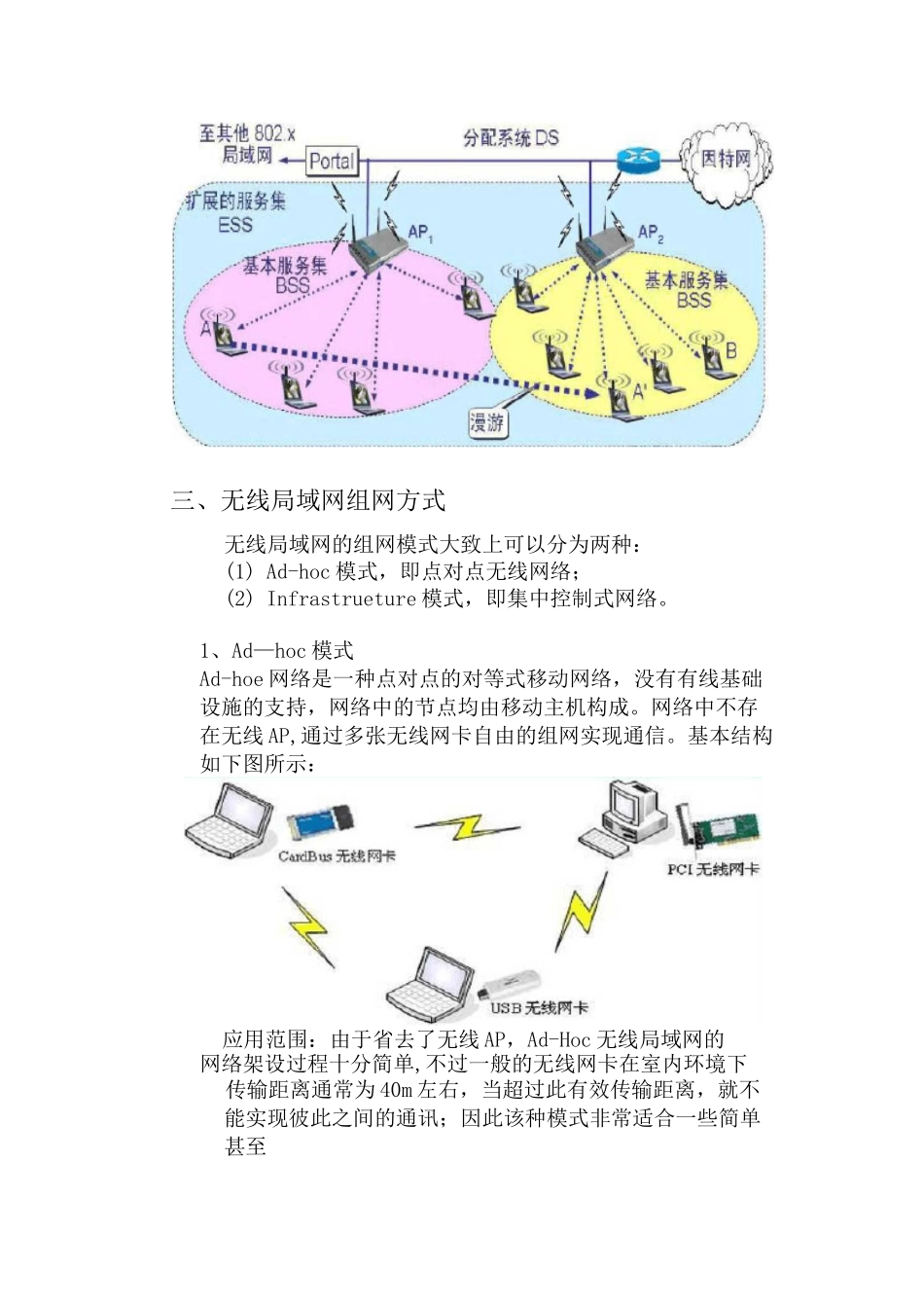 无线局域网组网方式_第3页