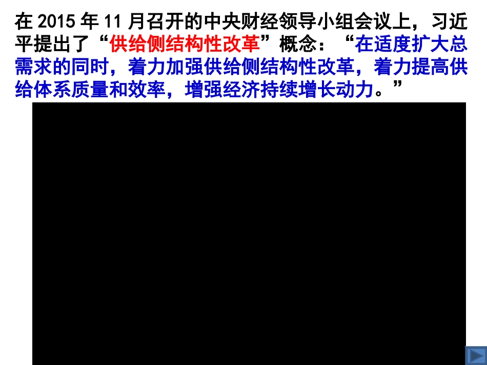 二轮复习之供给侧改革与经济_第2页