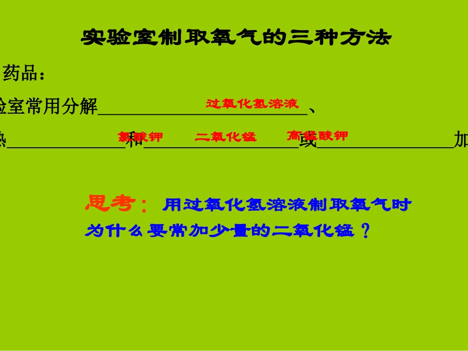 制取氧气课件谢远权_第3页