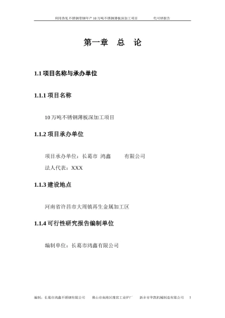 10万吨冷轧带钢不锈钢连续退火电解生产线可研