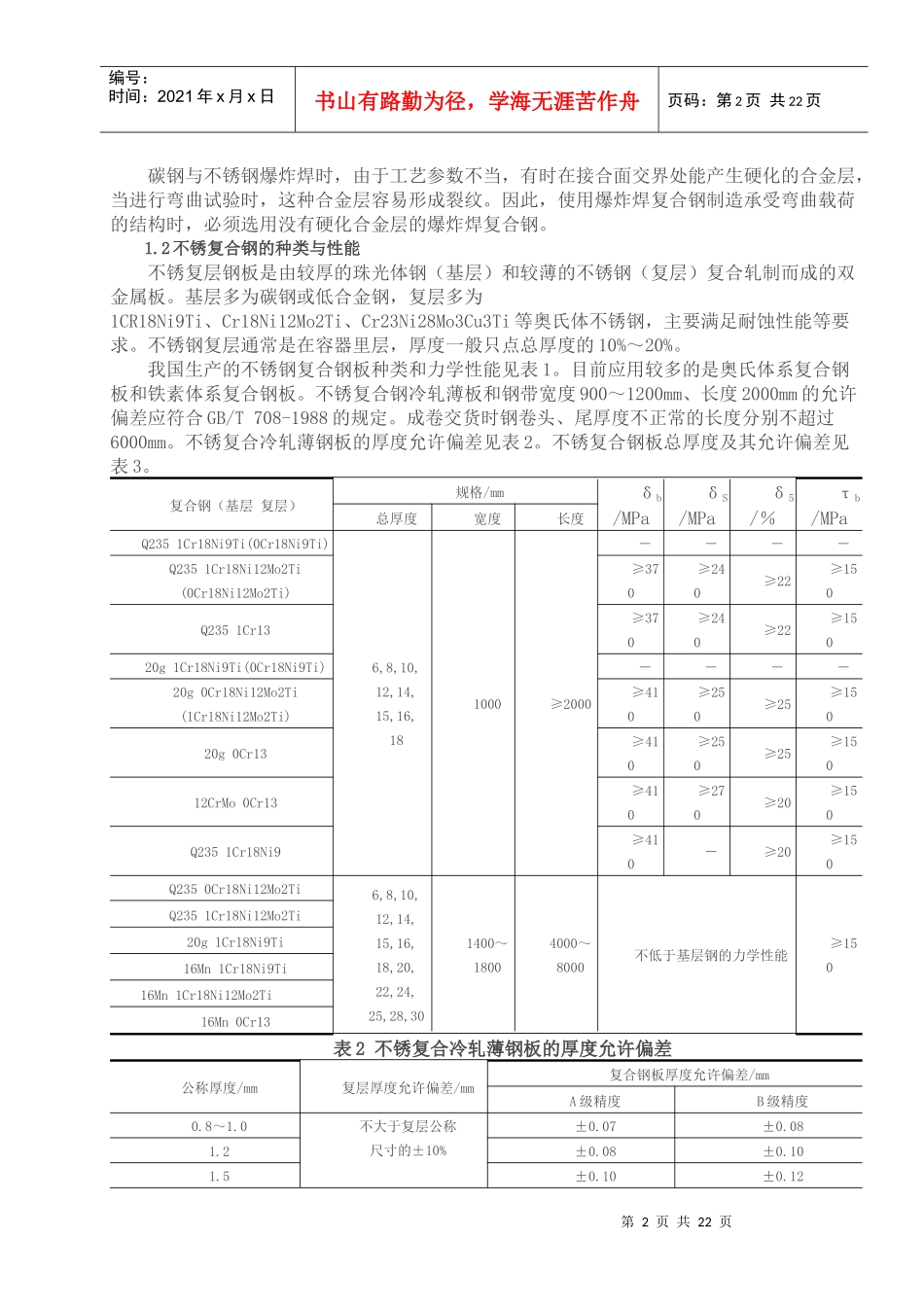 复合板焊接工艺全_第2页