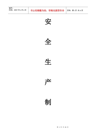 安全生产制度664020898