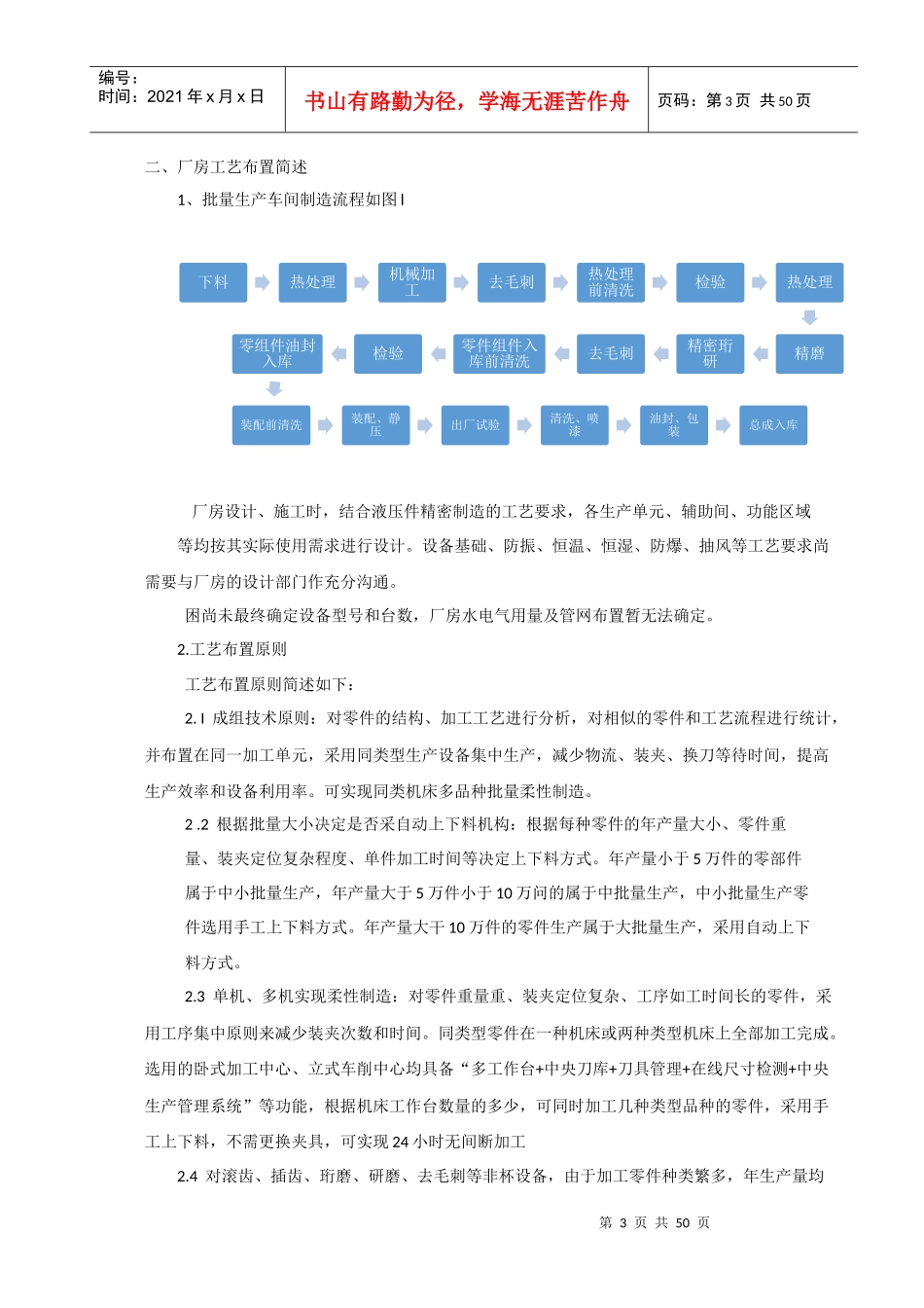 液压轴向柱塞泵马达工艺设计及生产线规划_第3页