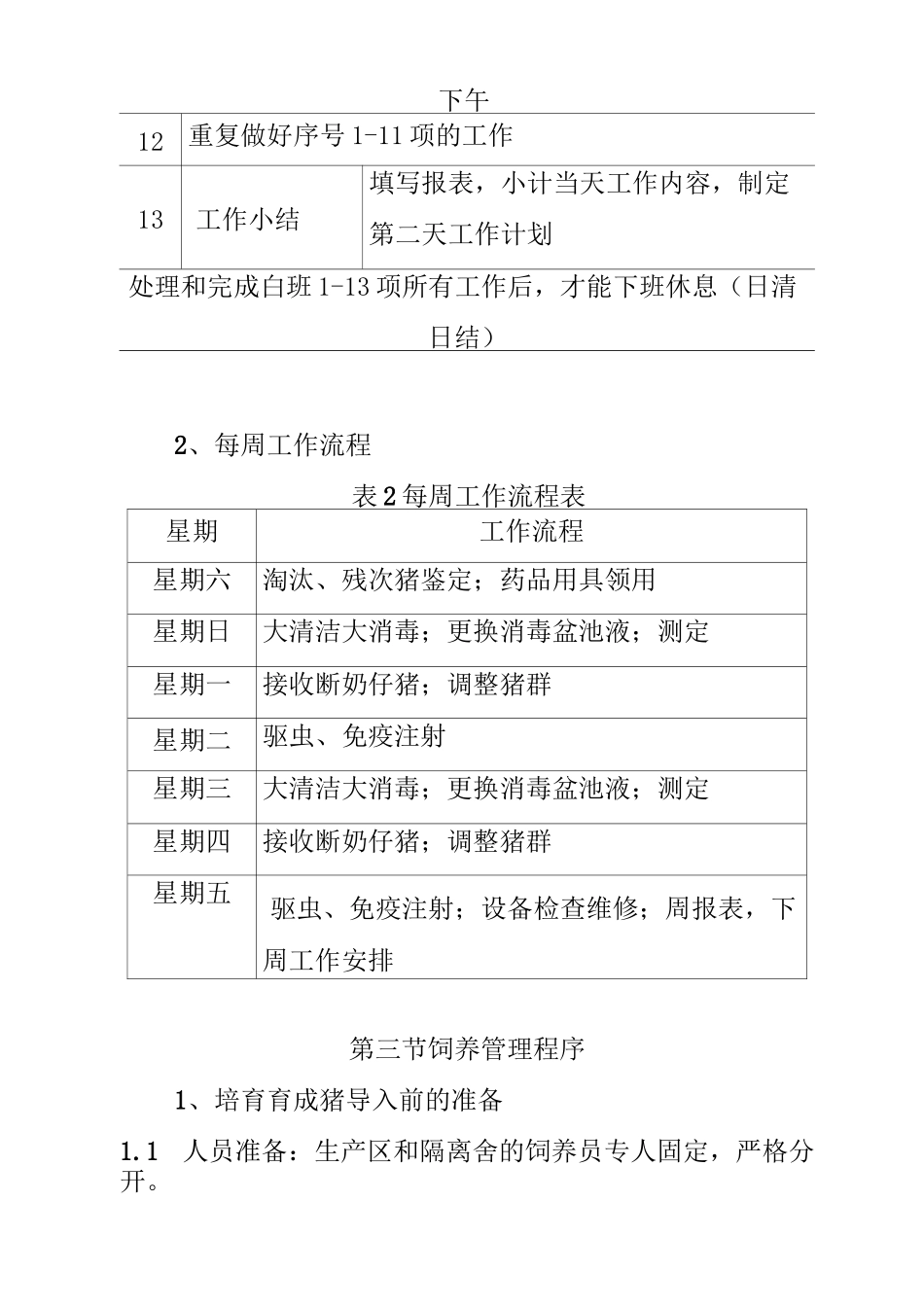 标准化猪场保育育成阶段饲养管理操作规程_第3页